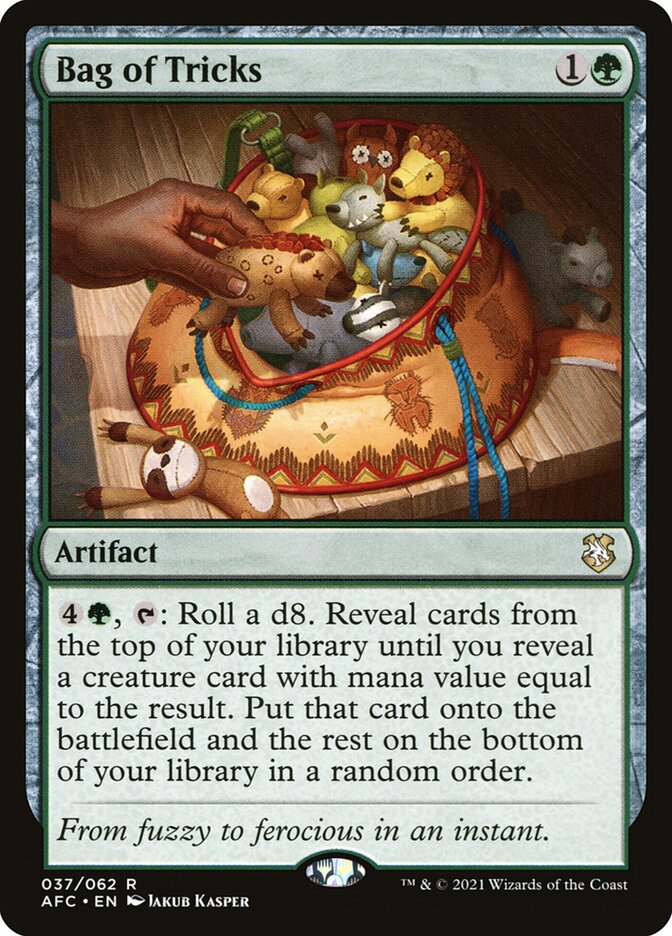 Bag of Tricks - carta Magic The Gathering