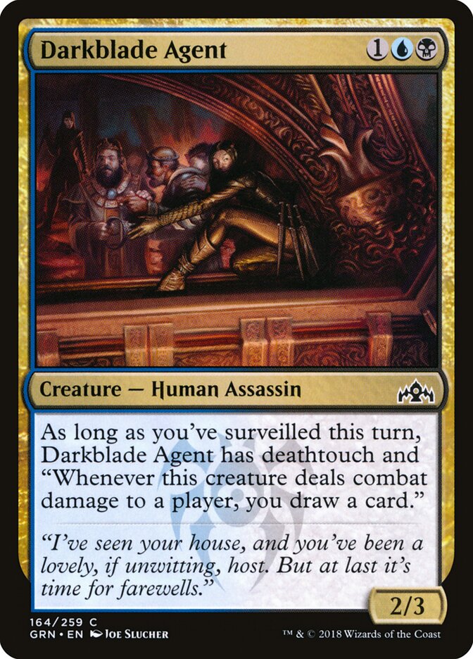 Darkblade Agent - carta Magic The Gathering