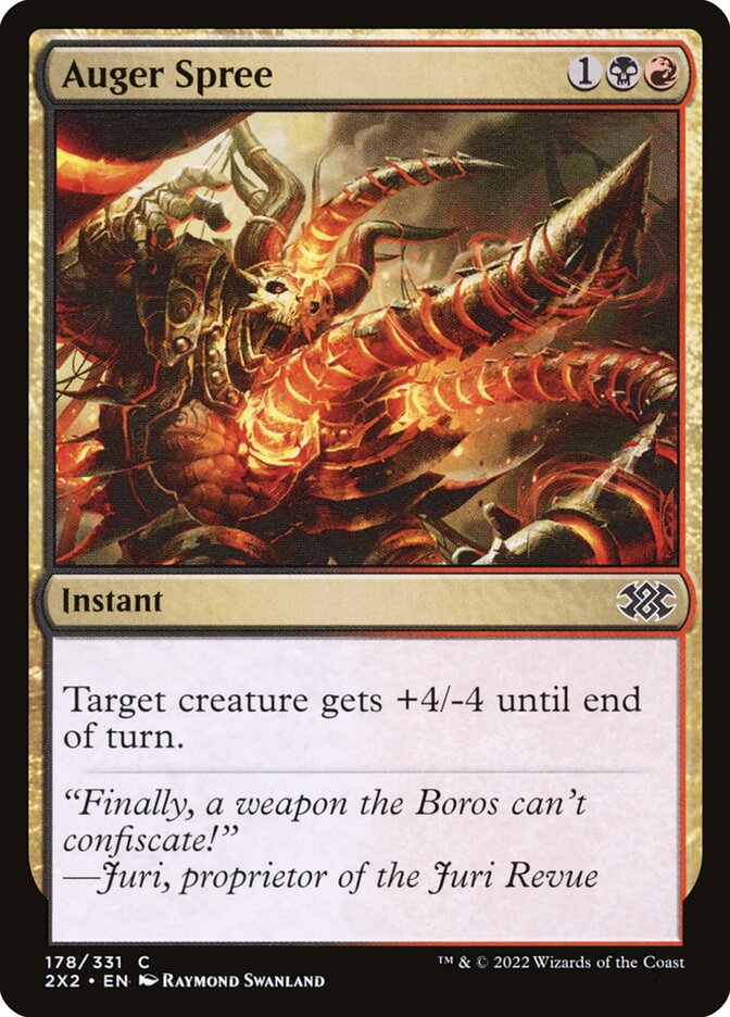 Auger Spree - carta Magic The Gathering