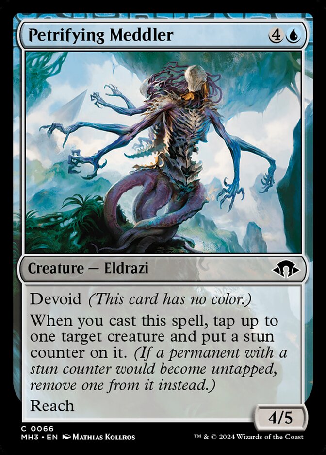 Petrifying Meddler - carta Magic The Gathering