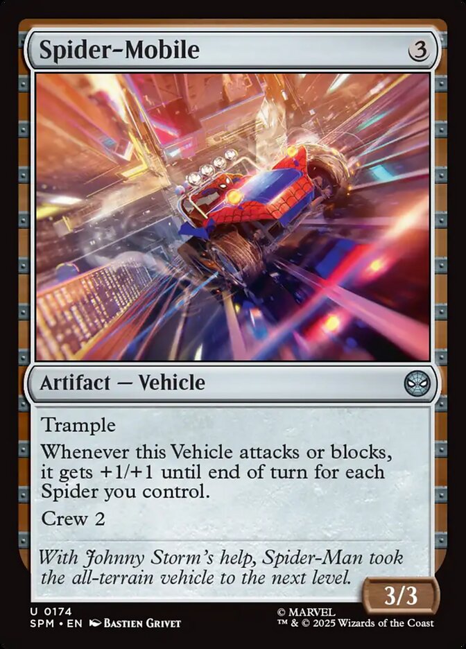 Spider-Mobile - carta Magic The Gathering