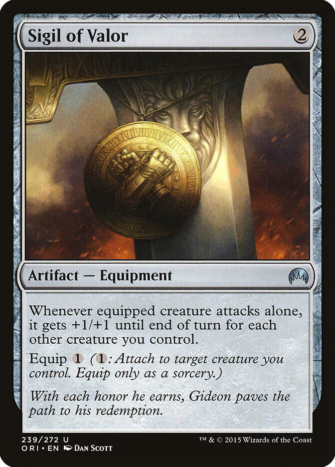 Sigil of Valor - carta Magic The Gathering