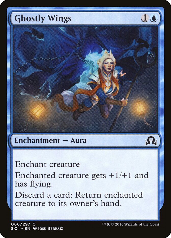 Ghostly Wings - carta Magic The Gathering