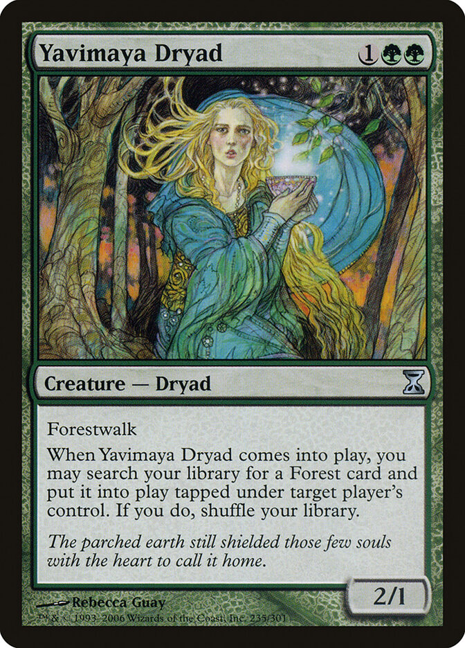 Yavimaya Dryad - carta Magic The Gathering