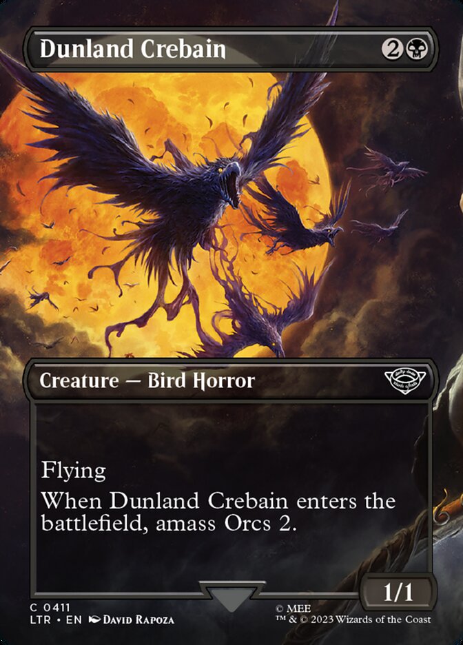 Dunland Crebain - carta Magic The Gathering