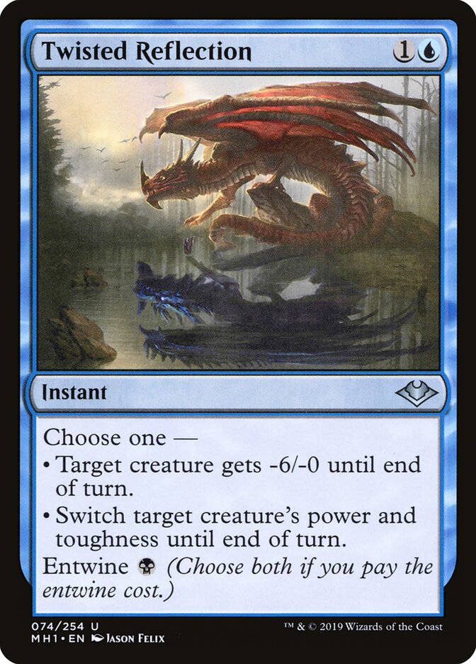 Twisted Reflection - carta Magic The Gathering