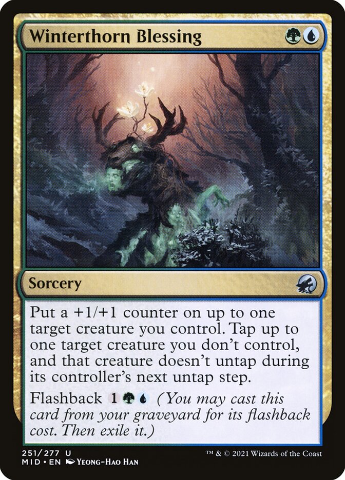 Winterthorn Blessing - carta Magic The Gathering