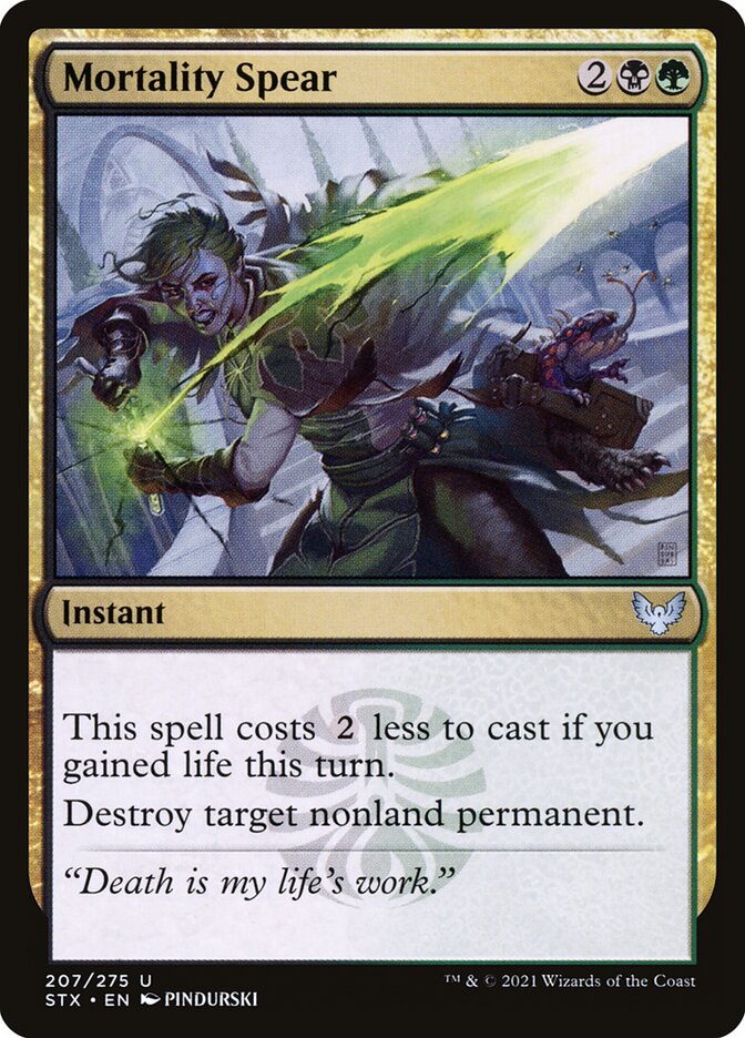 Mortality Spear - carta Magic The Gathering