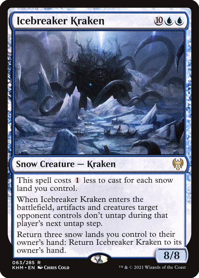 Icebreaker Kraken - carta Magic The Gathering