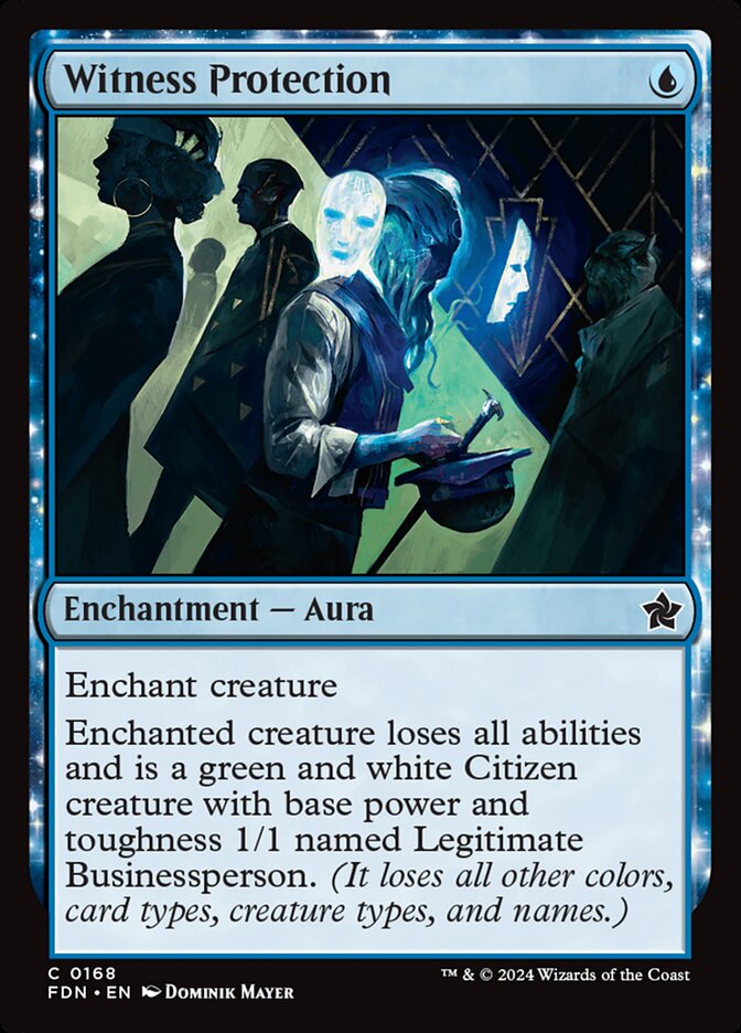 Witness Protection - carta Magic The Gathering