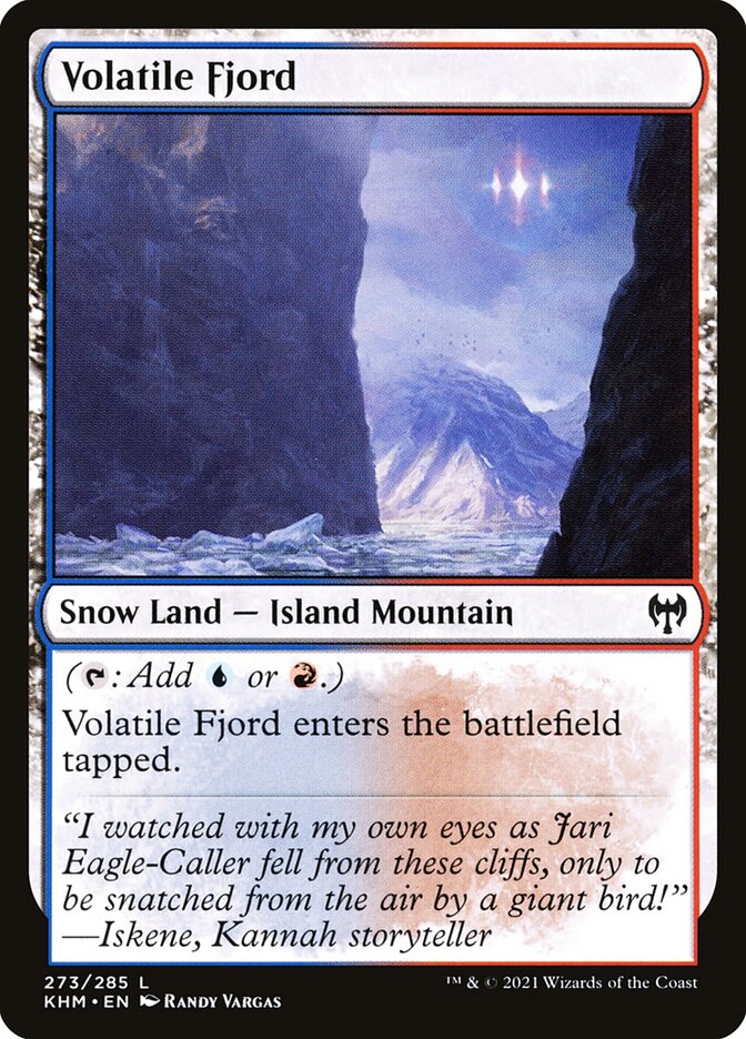 Volatile Fjord - carta Magic The Gathering