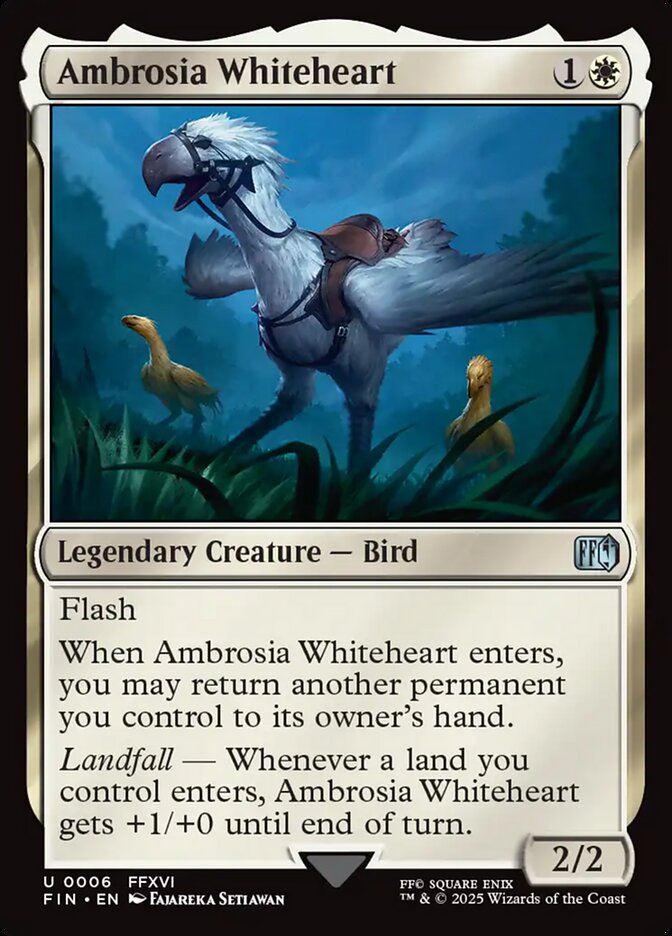 Ambrosia Whiteheart - carta Magic The Gathering