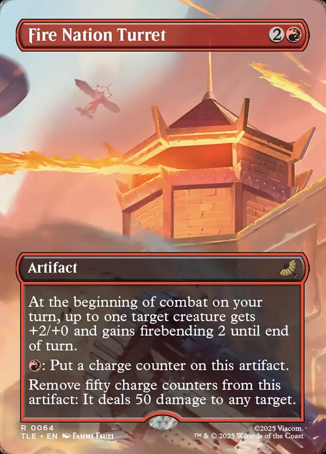 Fire Nation Turret - carta Magic The Gathering