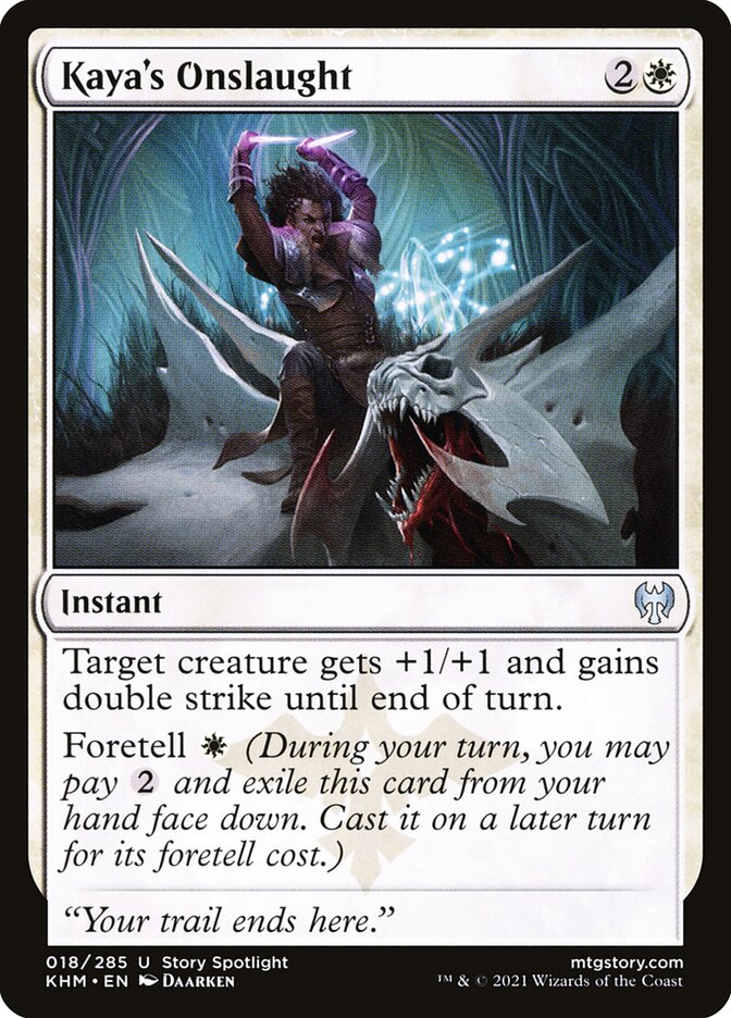 Kaya's Onslaught - carta Magic The Gathering
