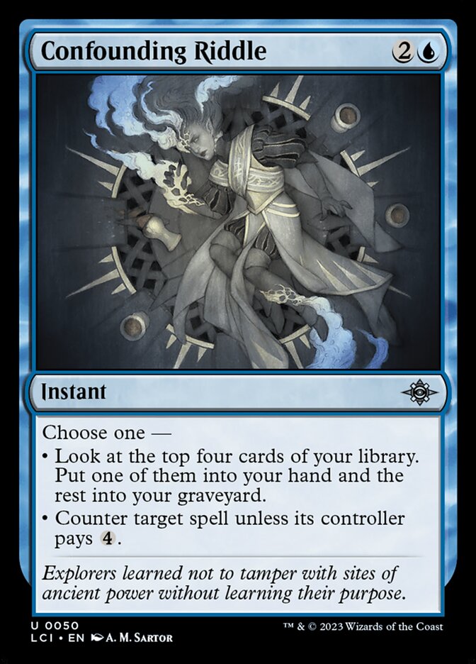 Confounding Riddle - carta Magic The Gathering
