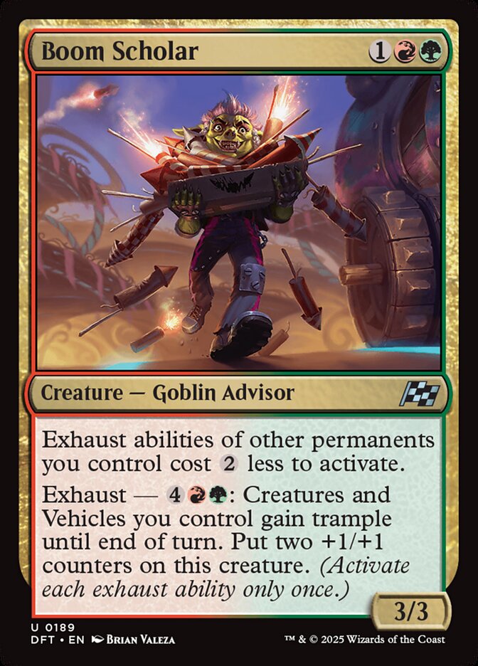 Boom Scholar - DFT-189-NF-STD