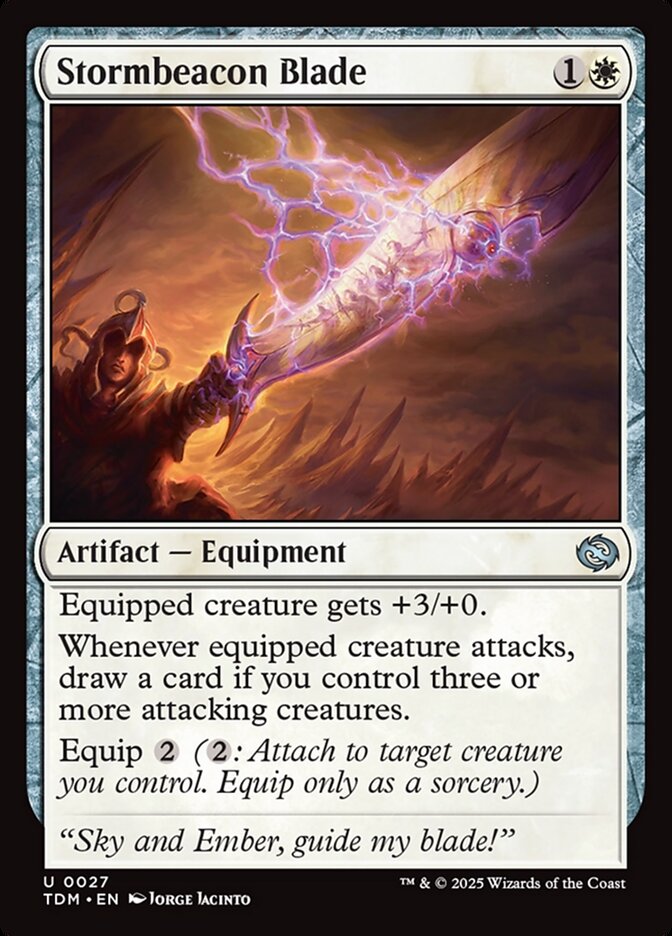 Stormbeacon Blade - carta Magic The Gathering