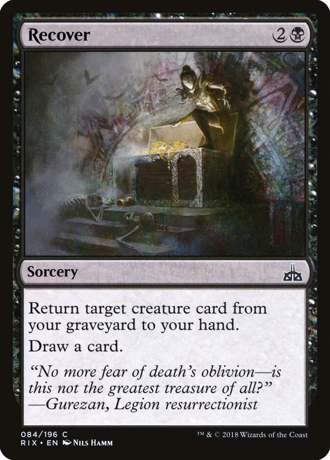 Recover - carta Magic The Gathering