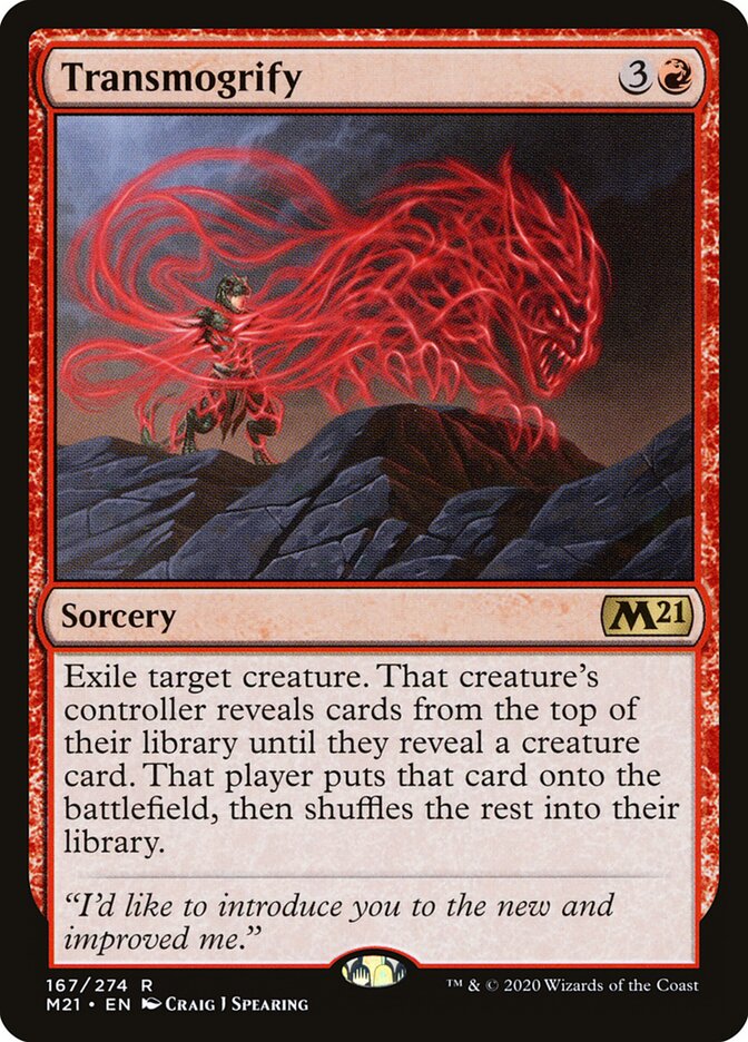 Transmogrify - carta Magic The Gathering