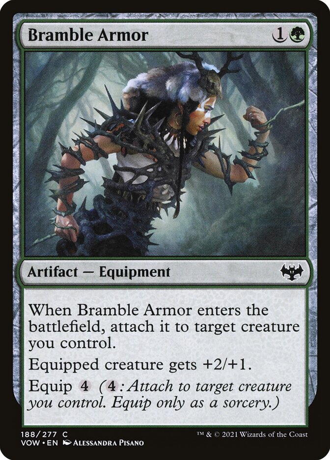 Bramble Armor - carta Magic The Gathering