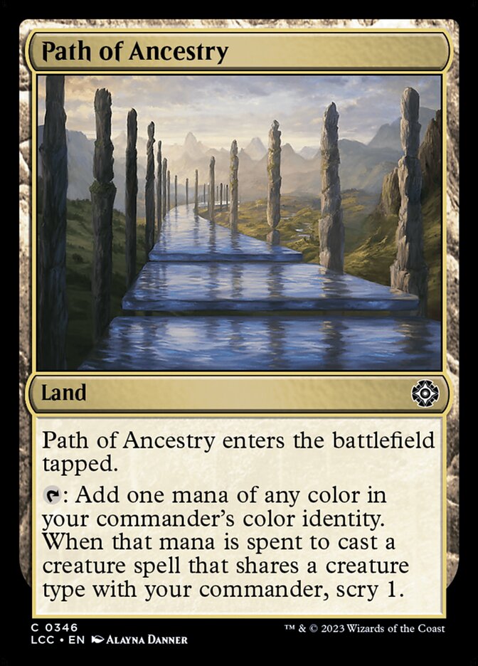 Path of Ancestry - carta Magic The Gathering