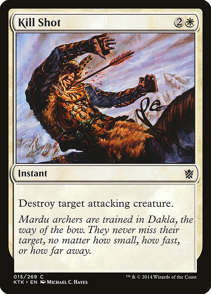 Kill Shot - carta Magic The Gathering