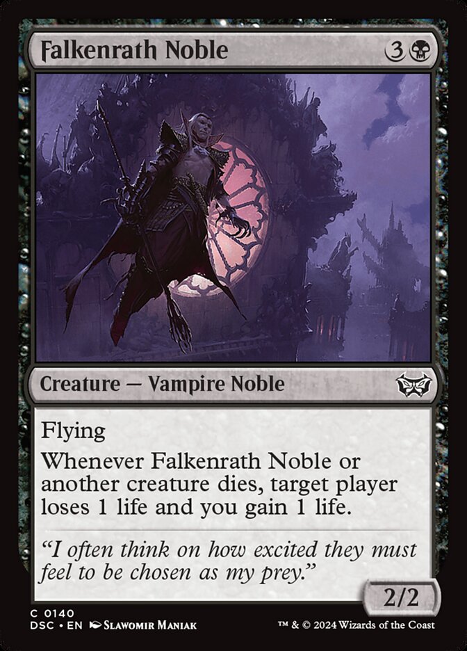 Falkenrath Noble - carta Magic The Gathering