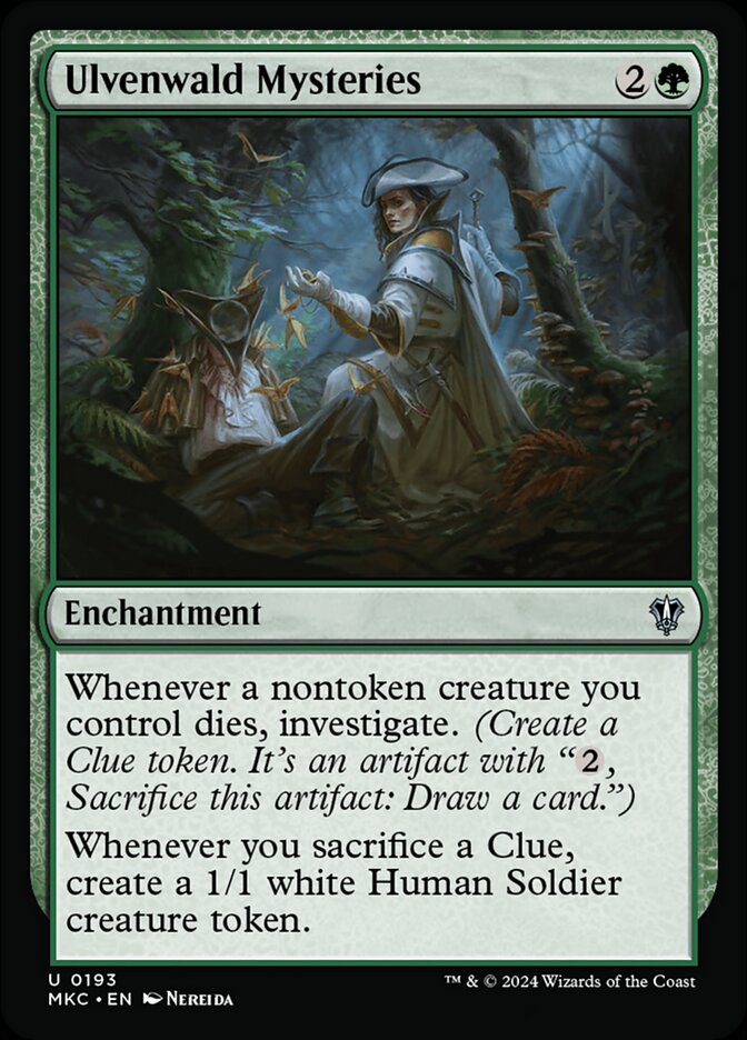 Ulvenwald Mysteries - carta Magic The Gathering