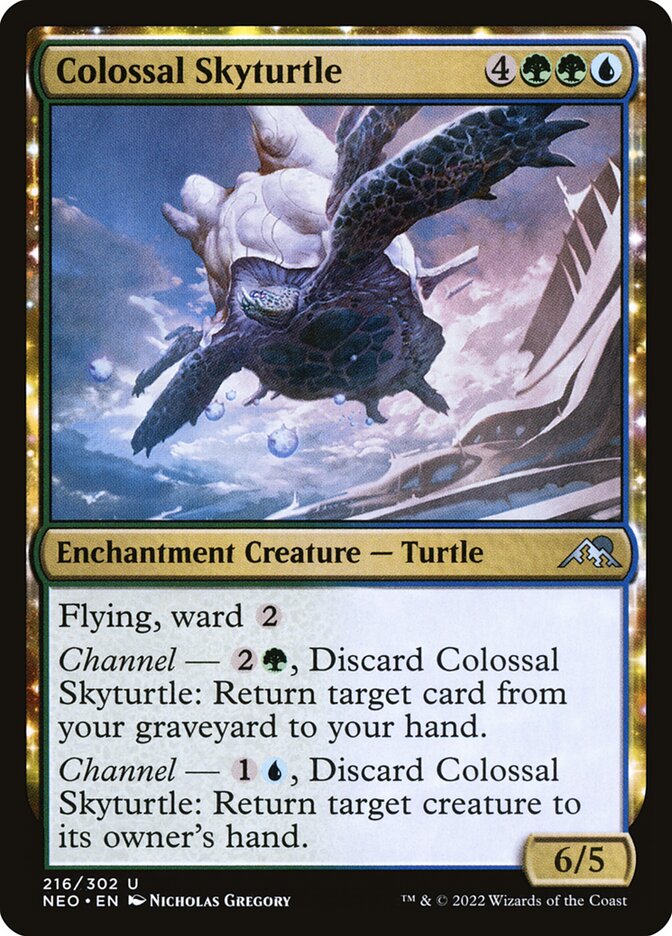 Colossal Skyturtle - carta Magic The Gathering