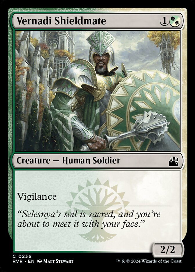 Vernadi Shieldmate - carta Magic The Gathering