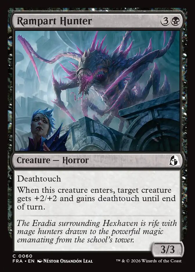 Rampart Hunter - carta Magic The Gathering
