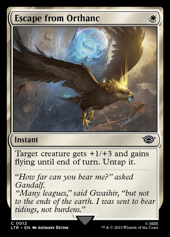 Escape from Orthanc - carta Magic The Gathering