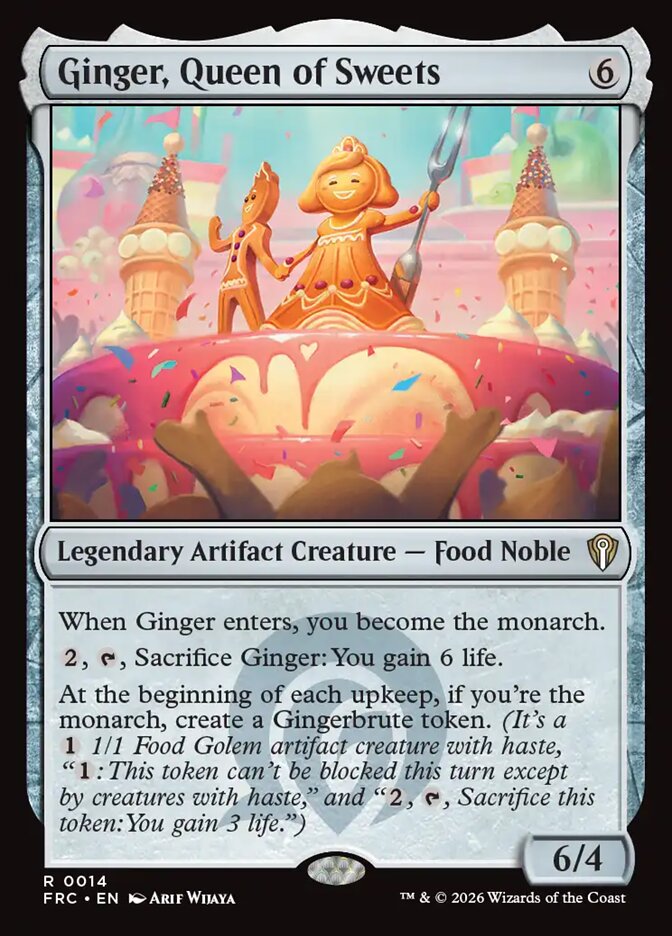 Ginger, Queen of Sweets - carta Magic The Gathering