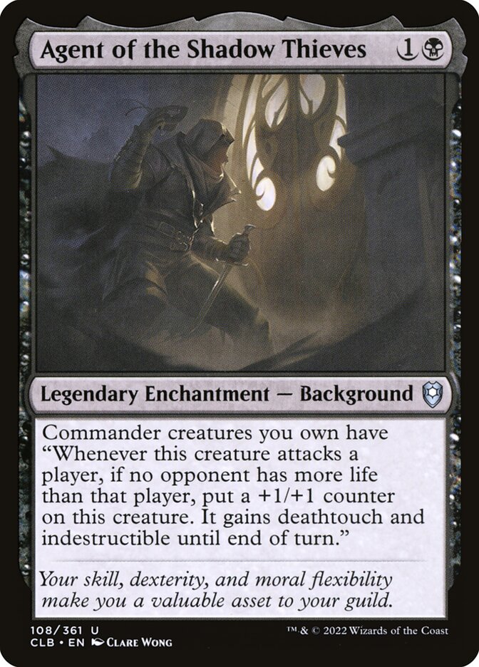 Agent of the Shadow Thieves - carta Magic The Gathering