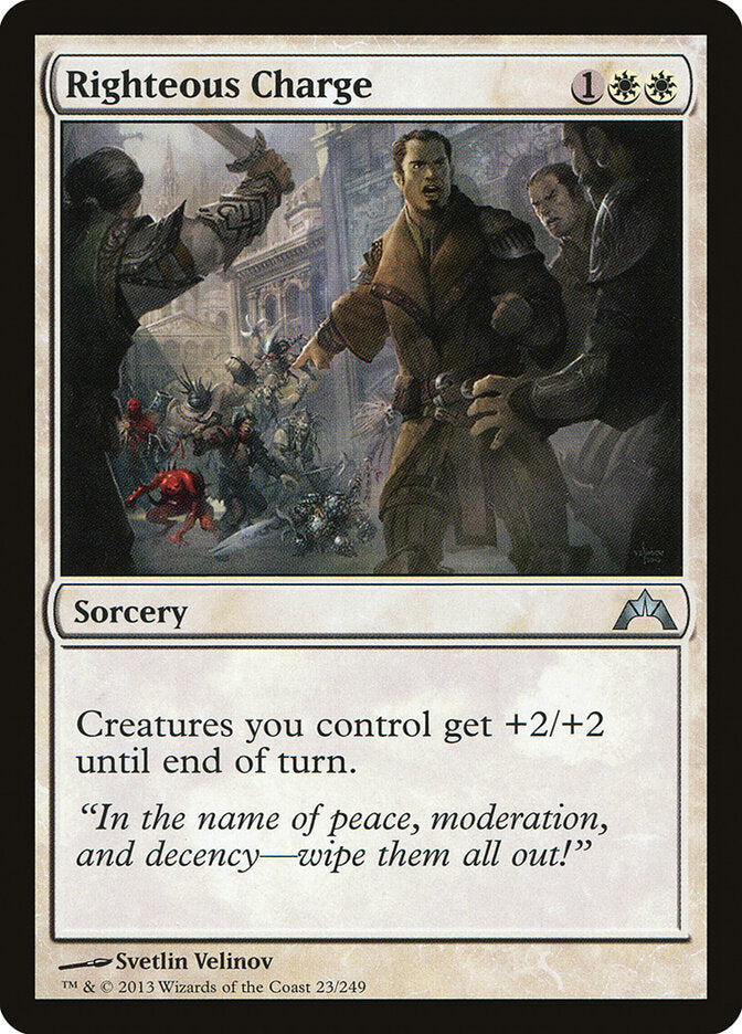 Righteous Charge - carta Magic The Gathering