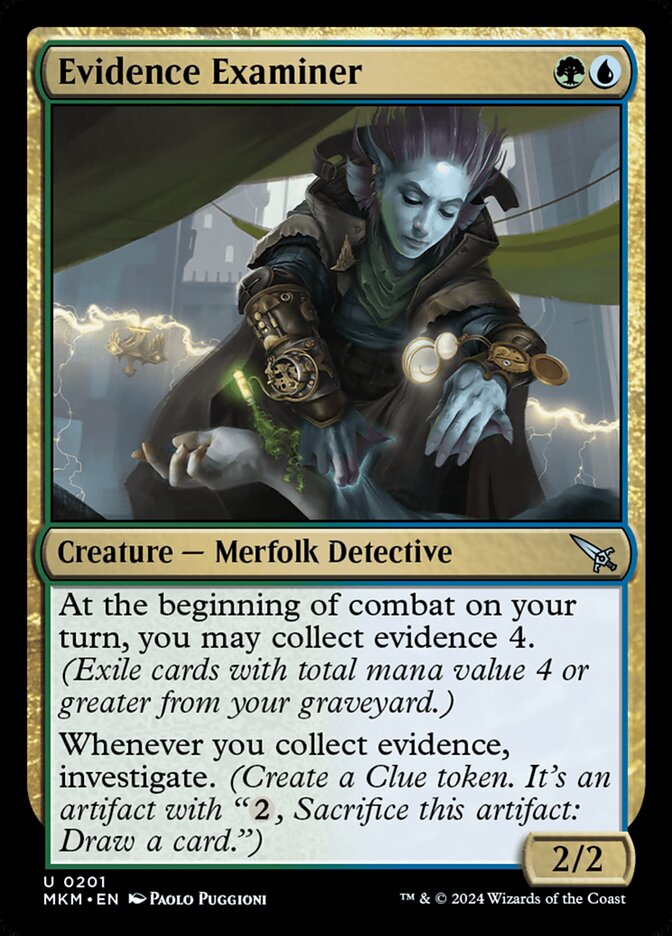 Evidence Examiner - carta Magic The Gathering
