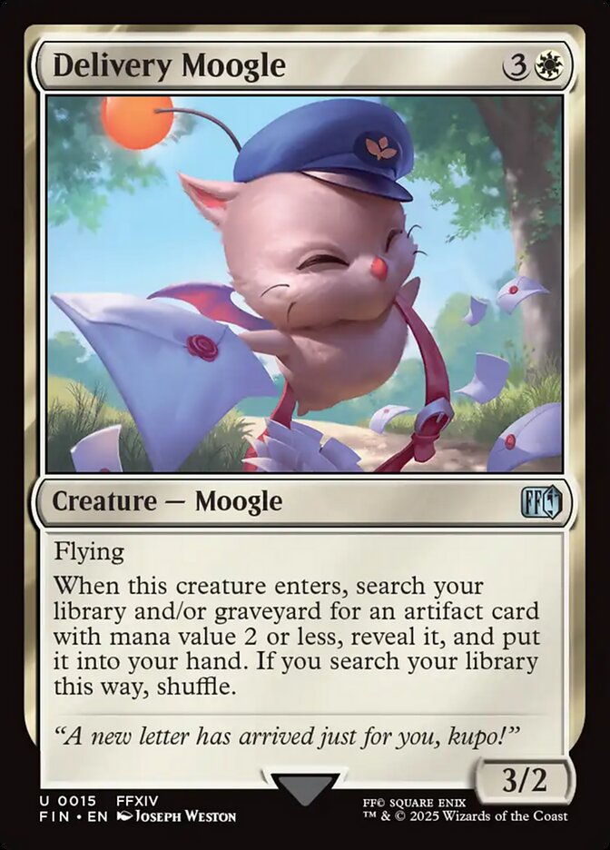 Delivery Moogle - carta Magic The Gathering