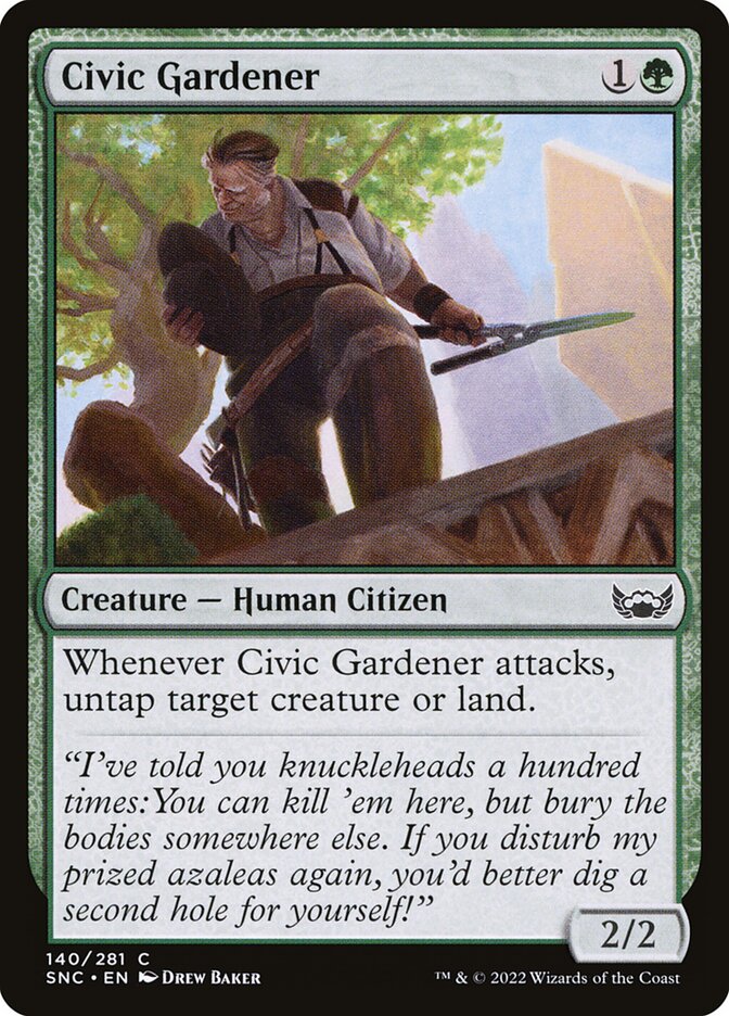 Civic Gardener - carta Magic The Gathering
