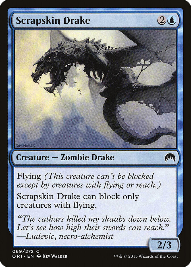 Scrapskin Drake - carta Magic The Gathering