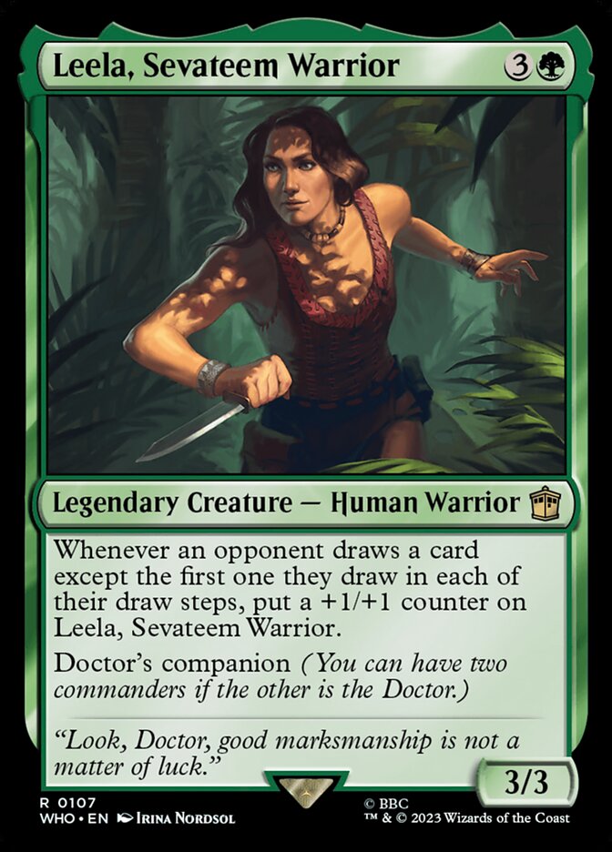 Leela, Sevateem Warrior - carta Magic The Gathering