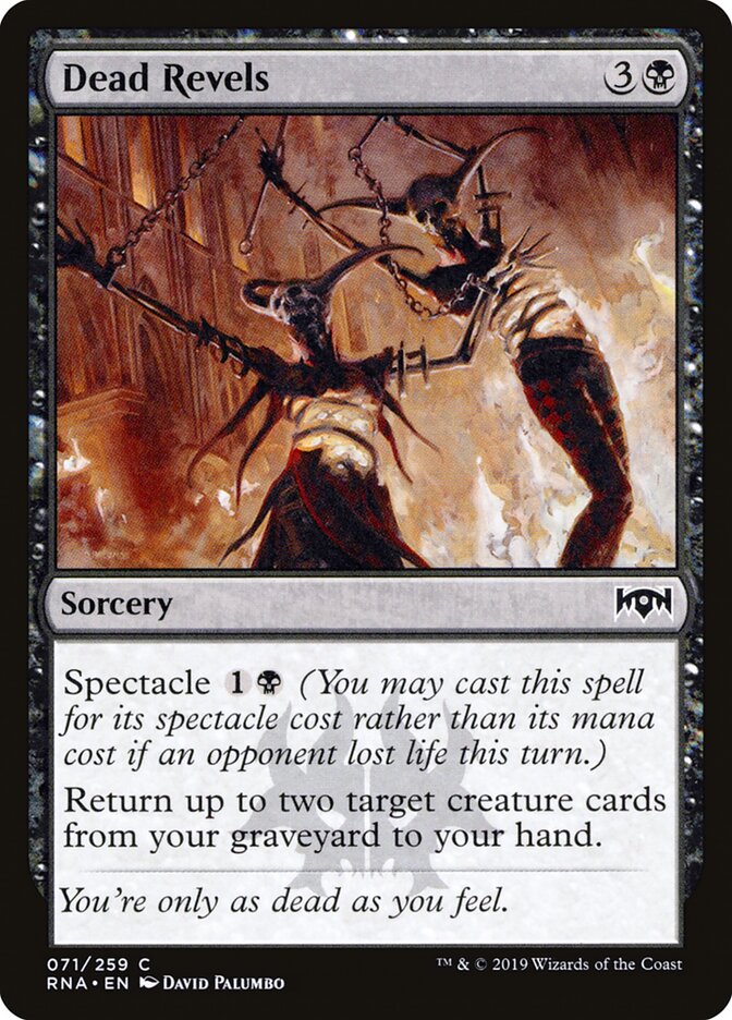 Dead Revels - carta Magic The Gathering