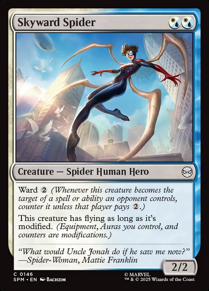 Skyward Spider - carta Magic The Gathering