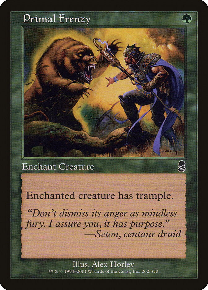 Primal Frenzy - carta Magic The Gathering