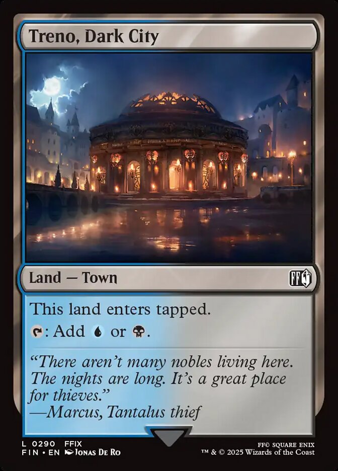 Treno, Dark City - carta Magic The Gathering
