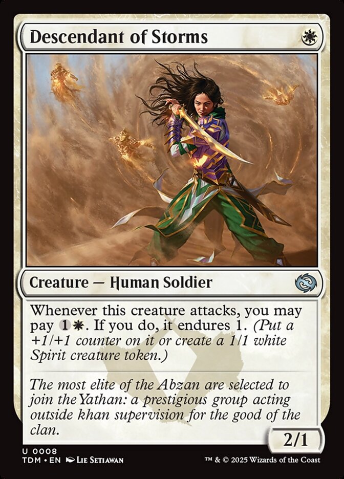Descendant of Storms - carta Magic The Gathering
