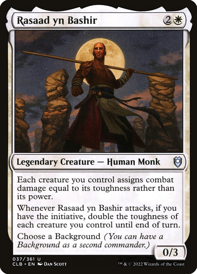 Rasaad yn Bashir - carta Magic The Gathering