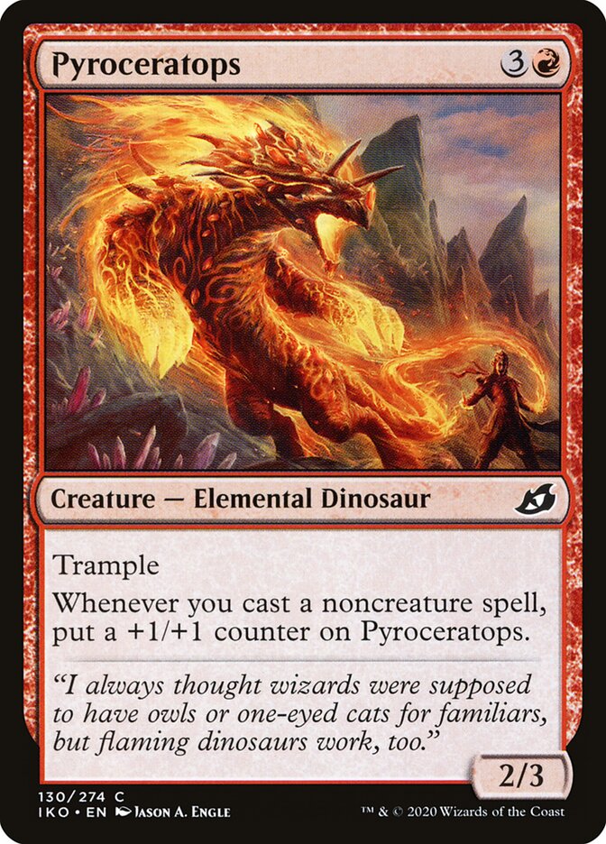 Pyroceratops - carta Magic The Gathering