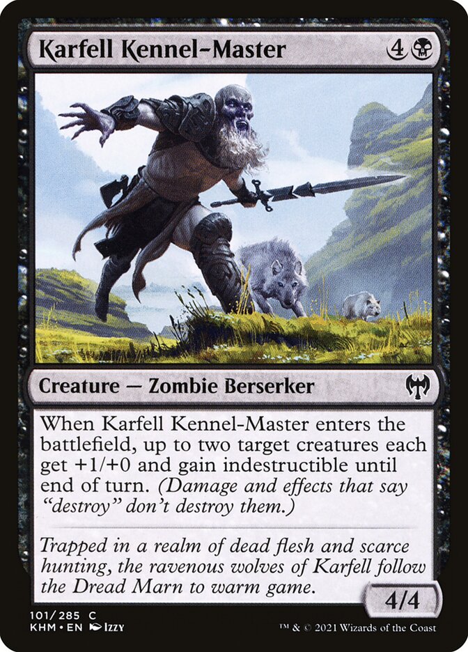 Karfell Kennel-Master - carta Magic The Gathering