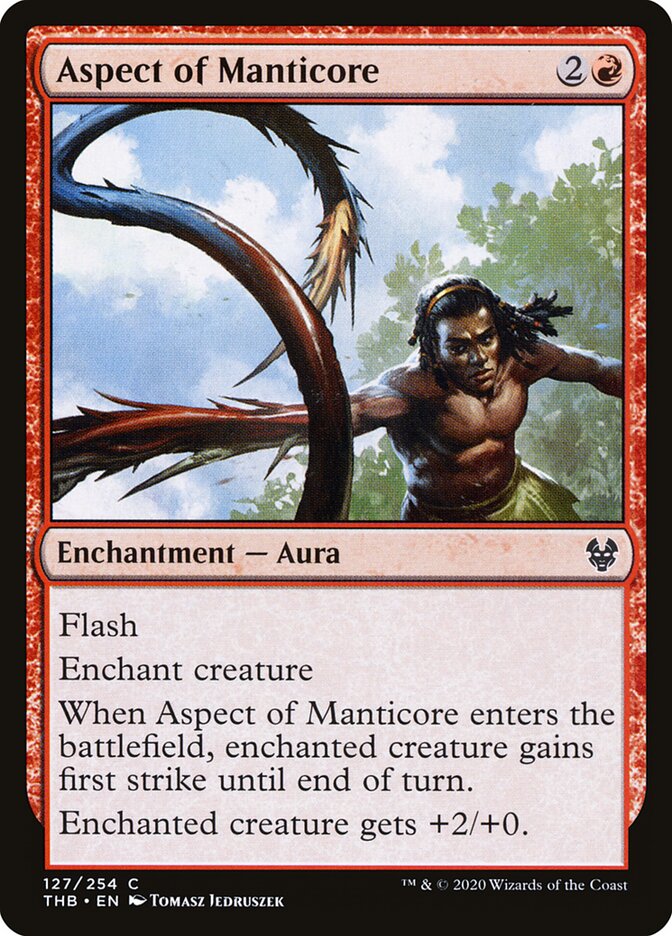 Aspect of Manticore - carta Magic The Gathering