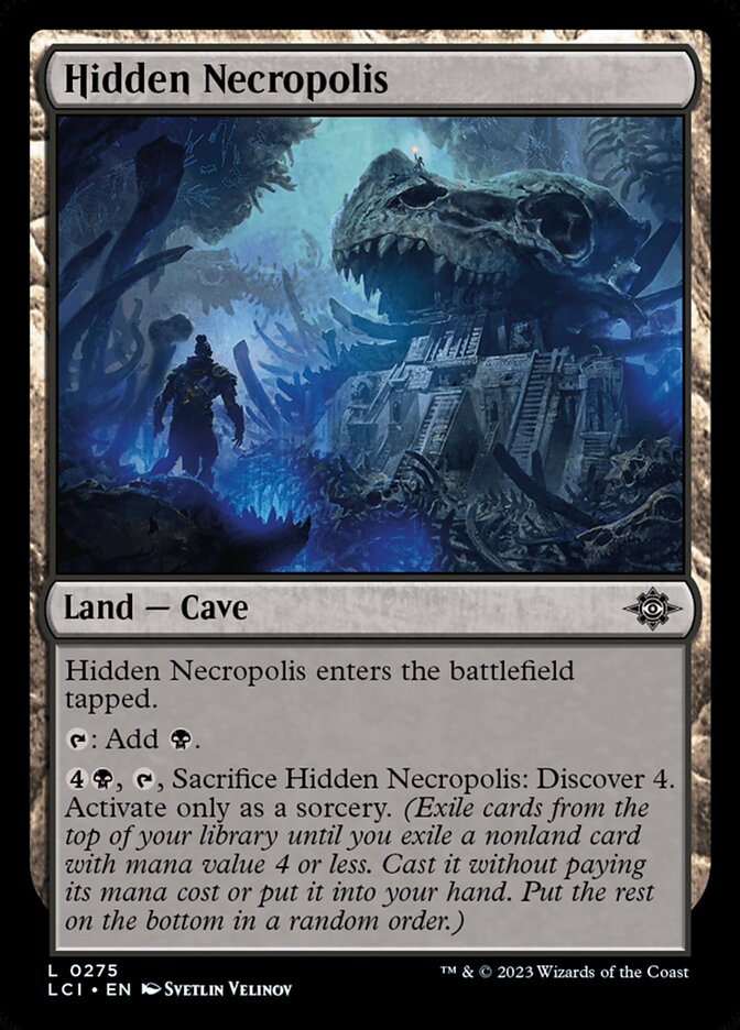 Hidden Necropolis - carta Magic The Gathering
